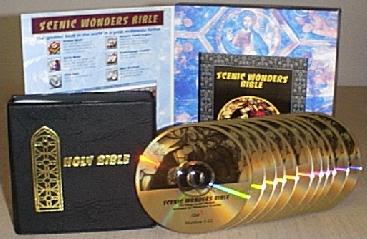 The Scenic Wonders Bible — 20 CD-ROM gold disc set